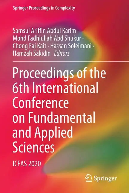 Proceedings of the 6th International Conference on Fundamental and Applied Sciences: Icfas 2020 - Paperback