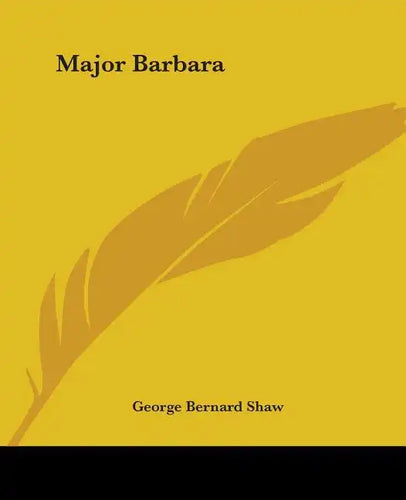 Major Barbara - Paperback