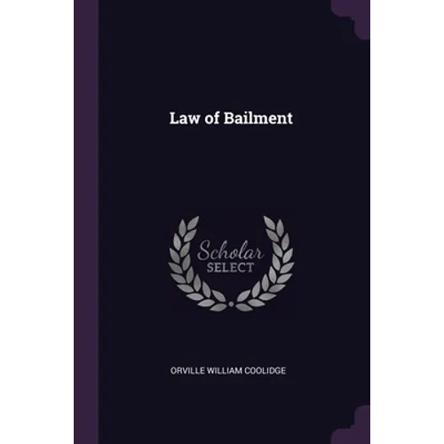 Law of Bailment - Paperback
