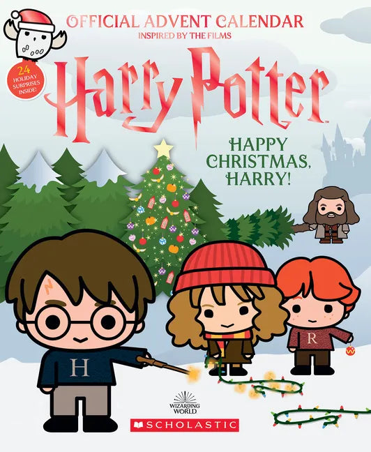 Happy Christmas, Harry: Official Harry Potter Advent Calendar - Paperback