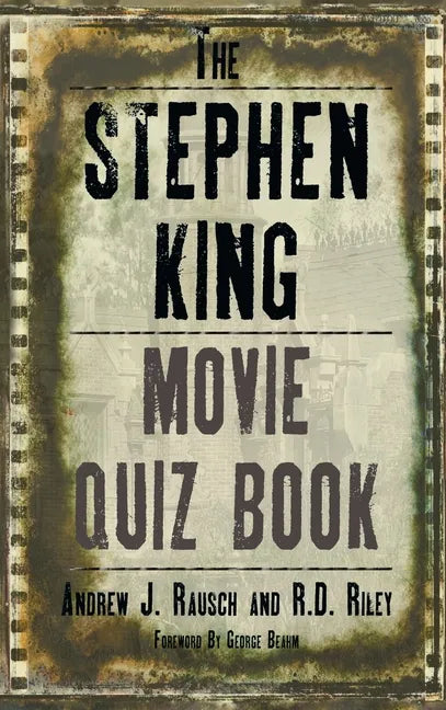The Stephen King Movie Quiz Book (hardback) - Hardcover
