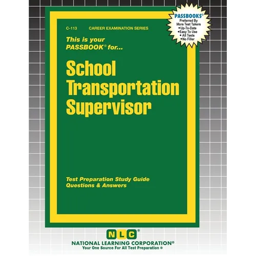 School Transportation Supervisor - Paperback