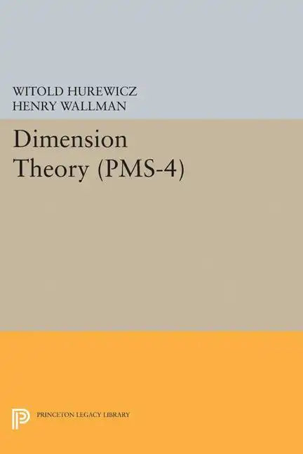 Dimension Theory - Paperback