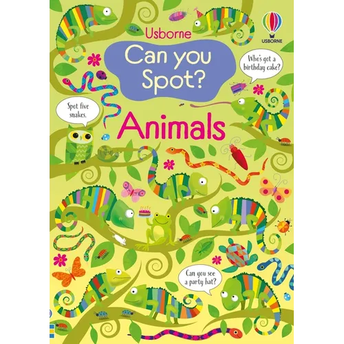 Can You Spot? Animals - Paperback