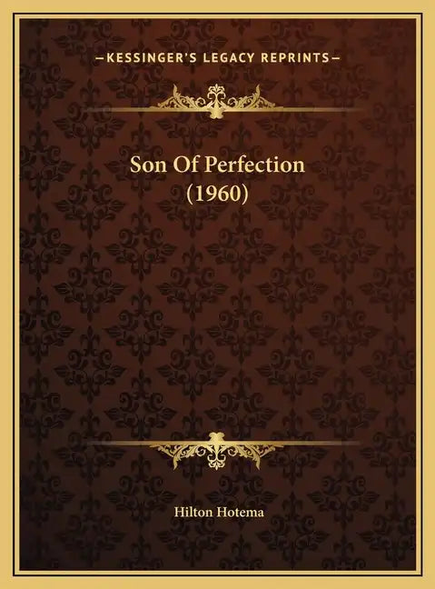 Son Of Perfection (1960) - Hardcover