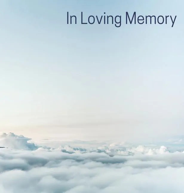 Memorial Guest Book (Hardback cover): Memory book, comments book, condolence book for funeral, remembrance, celebration of life, in loving memory fune - Hardcover