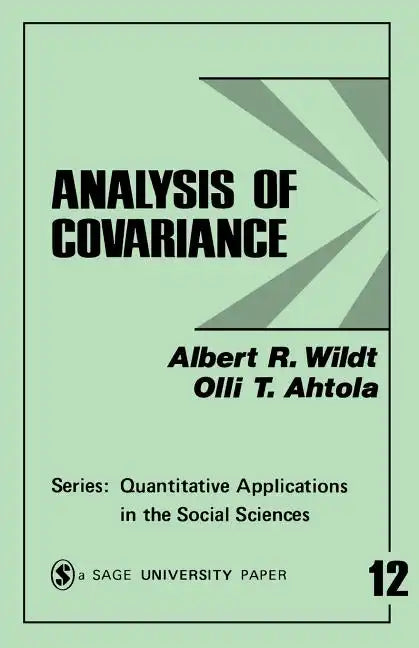 Analysis of Covariance - Paperback