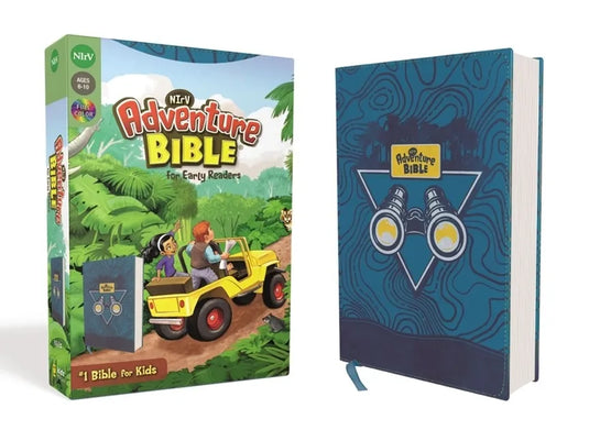 Nirv, Adventure Bible for Early Readers, Leathersoft, Blue, Full Color - Imitation Leather