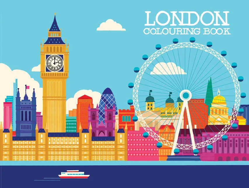 London Colouring Book - Paperback