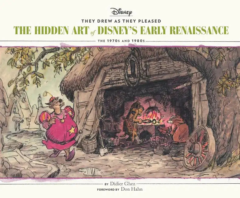 They Drew as They Pleased Vol 5: The Hidden Art of Disney's Early Renaissancethe 1970s and 1980s (Disney Animation Book, Disney Art and Film History) - Hardcover