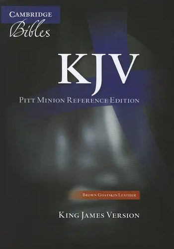 Pitt Minion Reference Bible-KJV - Leather