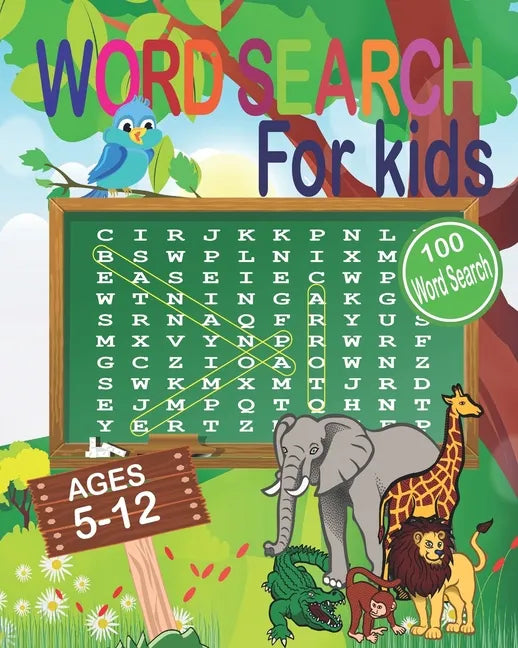 Word Search for Kids Ages 5-12: Word Search Book ages 5-10 & 10-12. Word Seek Book (8