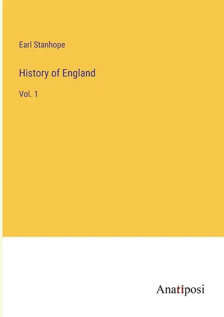 History of England: Vol. 1 - Paperback