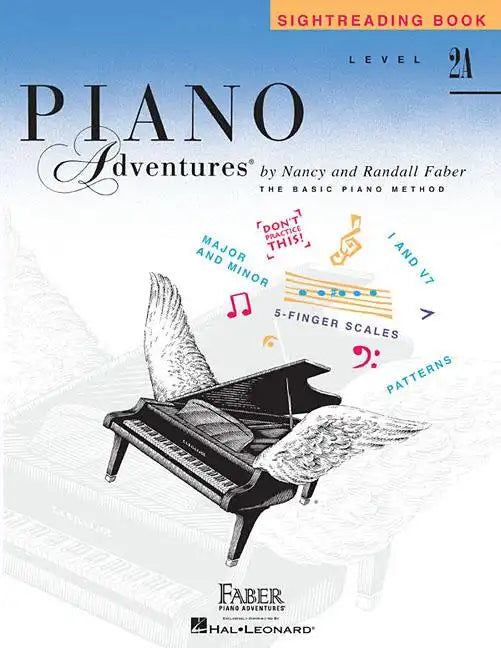 Piano Adventures - Sightreading Book - Level 2a - Paperback
