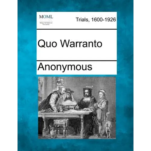 Quo Warranto - Paperback