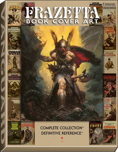Frazetta Book Cover Art: The Definitive Reference - Hardcover