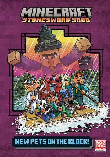 New Pets on the Block! (Minecraft Stonesword Saga #3) - Hardcover