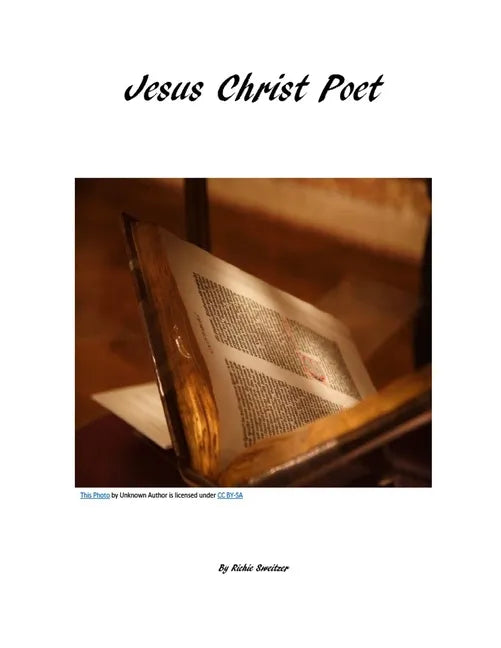 Jesus Christ Poet - Paperback
