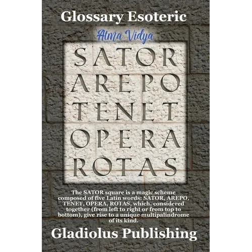 Atma Vidya: Glossary Esoteric - Paperback
