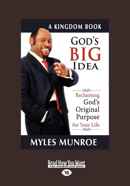 God's Big Idea: Reclaiming God's Original Purpose for Your Life - Paperback