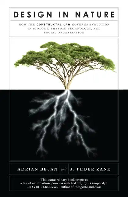 Design in Nature: How the Constructal Law Governs Evolution in Biology, Physics, Technology, and Social Organizations - Paperback