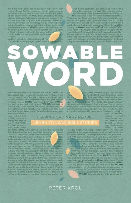 Sowable Word: Helping Ordinary People Learn to Lead Bible Studies - Paperback