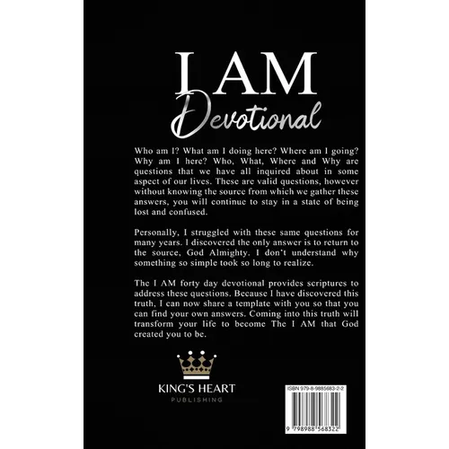 I Am Devotional: Knowing Who I Am In Christ Jesus - Hardcover