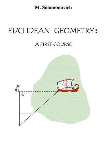 Euclidean Geometry: A First Course - Paperback