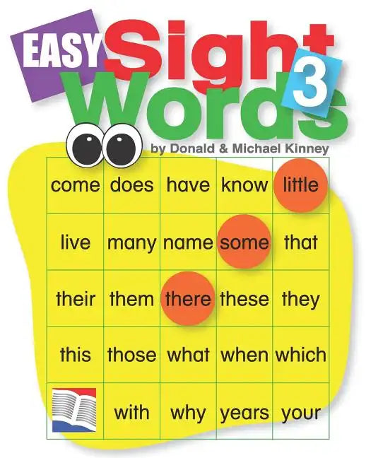 Easy Sight Words 3 - Paperback