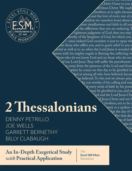 Excel Still More Bible Workshop: 2 Thessalonians - Paperback