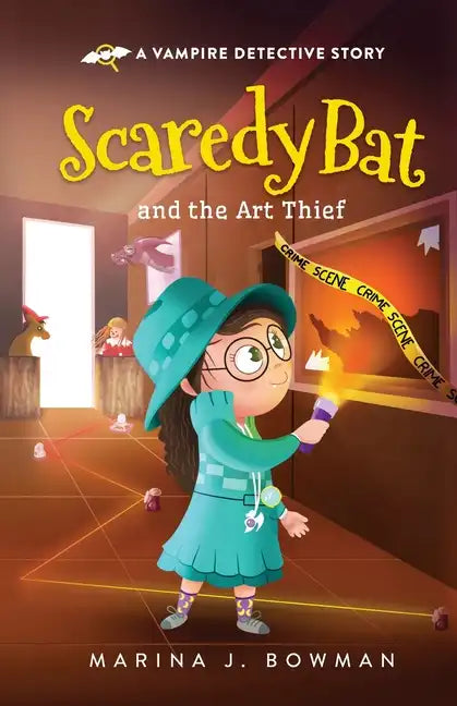 Scaredy Bat and the Art Thief: Full Color - Paperback