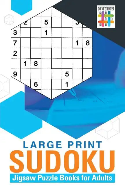 Large Print Sudoku Jigsaw Puzzle Books for Adults - Paperback