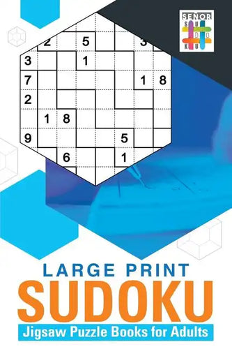 Large Print Sudoku Jigsaw Puzzle Books for Adults - Paperback