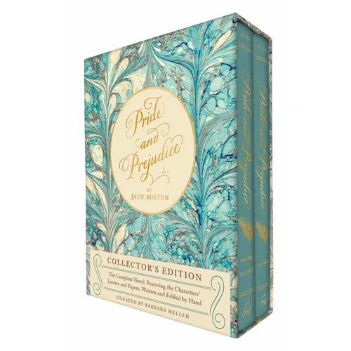 Pride and Prejudice (Collector's Edition): The Complete Novel, Featuring the Characters' Letters and Papers, Written and Folded by Hand - Hardcover