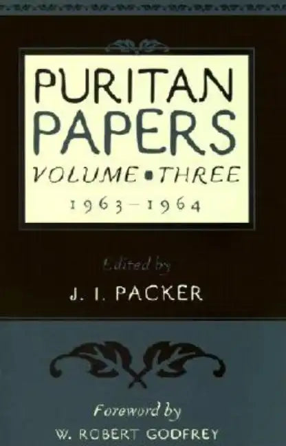 Puritan Papers: 1963-1964 - Paperback