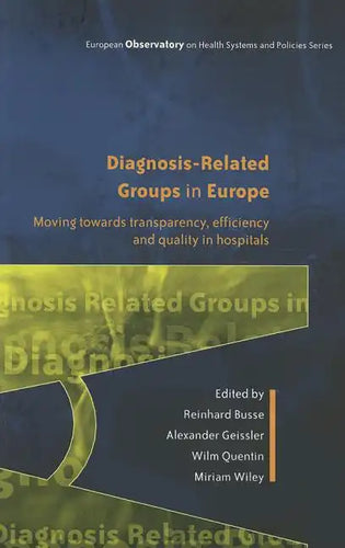 Diagnosis-Related Groups in Europe - Paperback