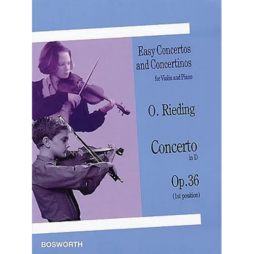 Concerto in D, Op. 36: Easy Concertos and Concertinos Series for Violin and Piano - Paperback