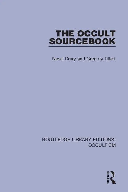 The Occult Sourcebook - Paperback