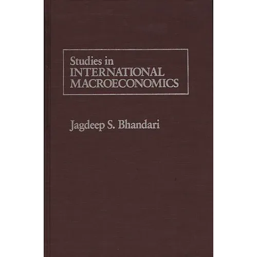 Studies in International Macroeconomics - Hardcover