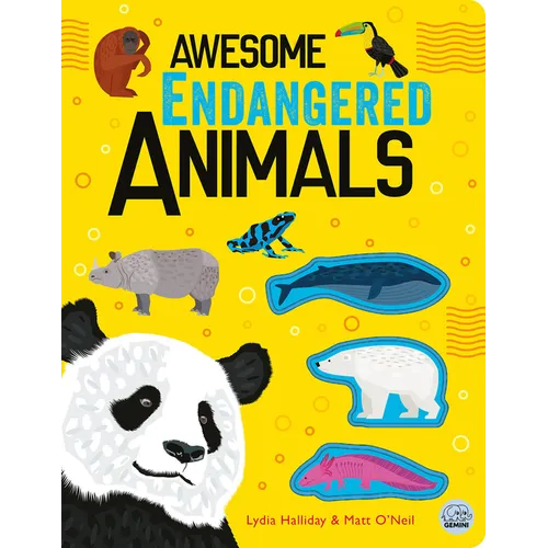 Awesome Endangered Animals - Hardcover