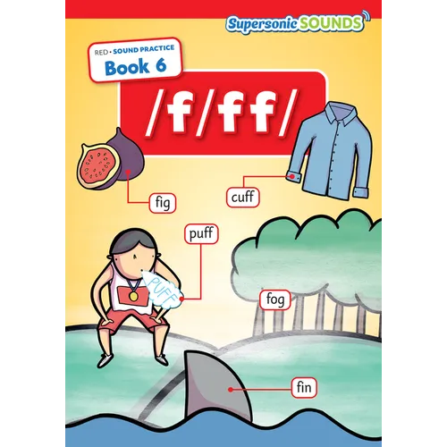 Red Sound Practice Book 6 /F/Ff - Paperback