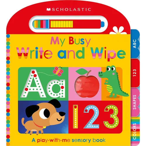 My Busy Write-And-Wipe: Scholastic Early Learners - Paperback