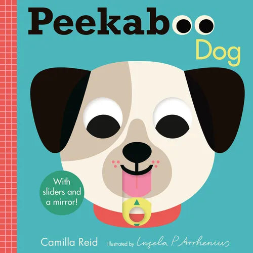 Peekaboo: Dog: (An Interactive Board Book for Babies & Toddlers with Mirror & Sliders to Push, Pull, or Turn. Cute Artwork Features Puppies Sleeping, - Board Book