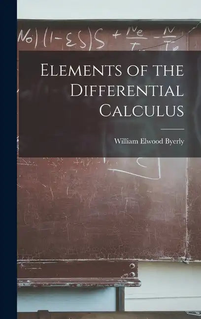 Elements of the Differential Calculus - Hardcover