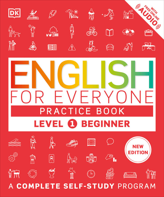 English for Everyone Practice Book Level 1 Beginner: A Complete Self-Study Program - Paperback