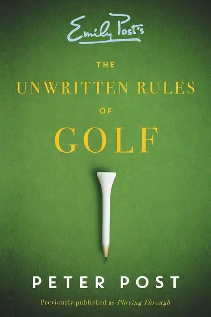 The Unwritten Rules of Golf - Paperback