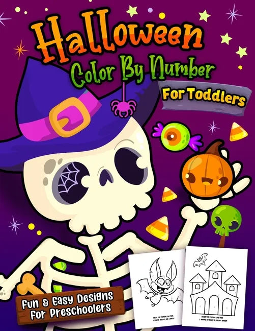 Color By Number - Halloween Edition - Paperback