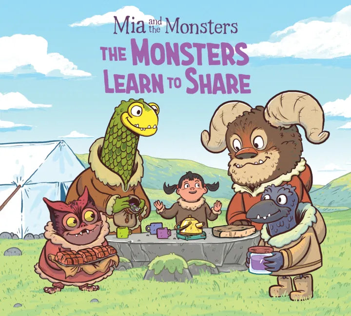 MIA and the Monsters: The Monsters Learn to Share: English Edition - Hardcover
