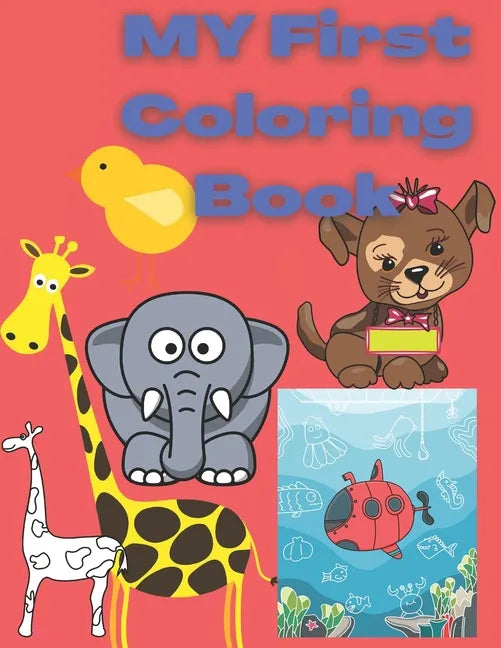 My First Coloring book - Paperback