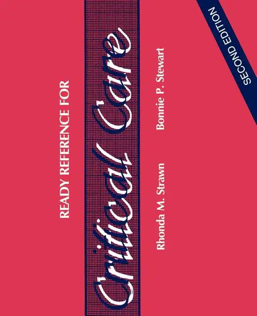Ready Reference for Critical Care - Paperback